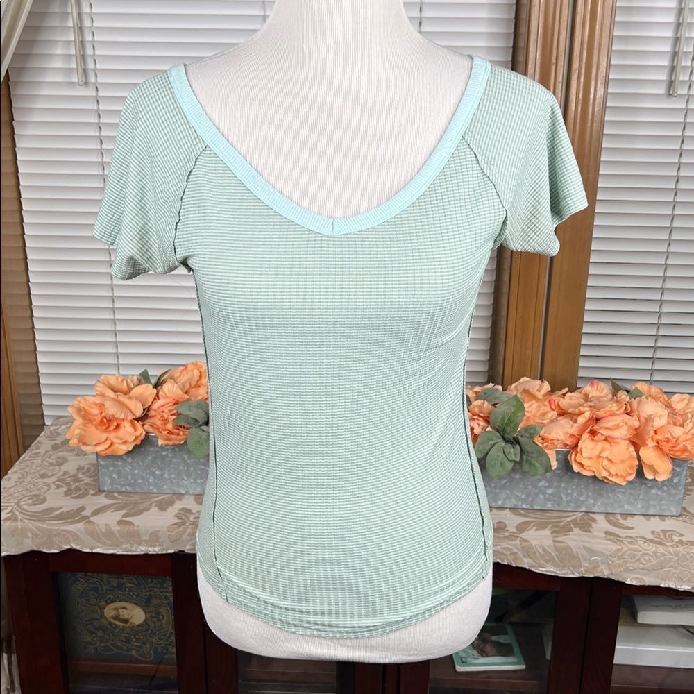 Free People Thermal T-Shirt Size Small